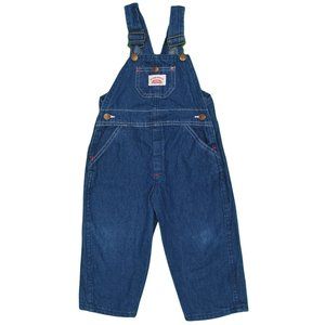Vintage Round House Baby Overalls